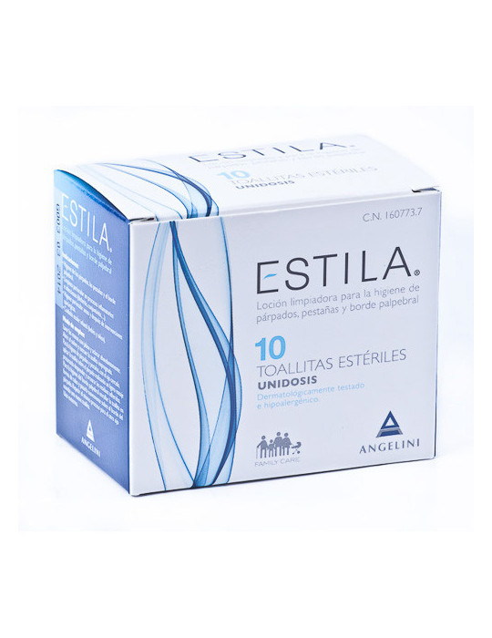 ESTILA TOALLITAS ESTERILES MONOUSO 10 TOALLITAS