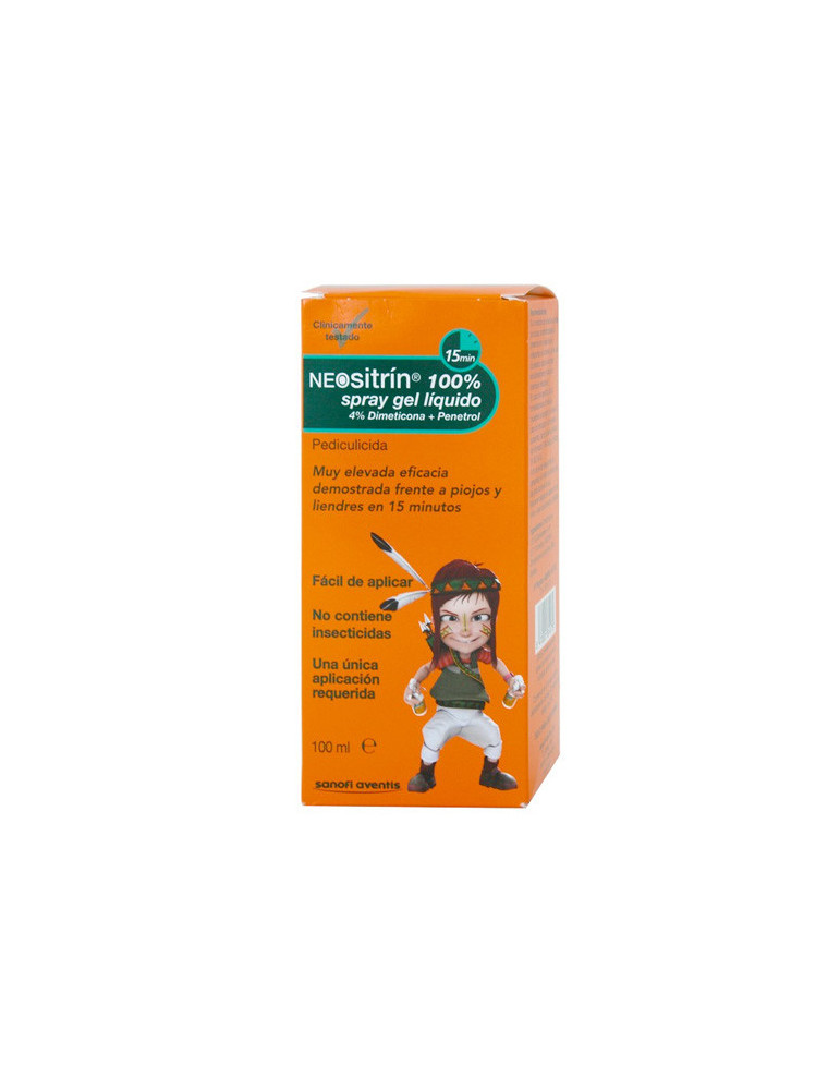 NEOSITRIN 100% SPRAY ANTIPIOJOS GEL LIQUIDO 100