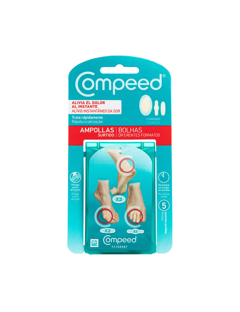 COMPEED AMPOLLAS SURTIDOS 5 U