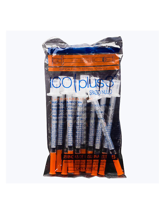 JERINGA 1ML INSULINA 0,30X12MM 29G 1 UND ICO