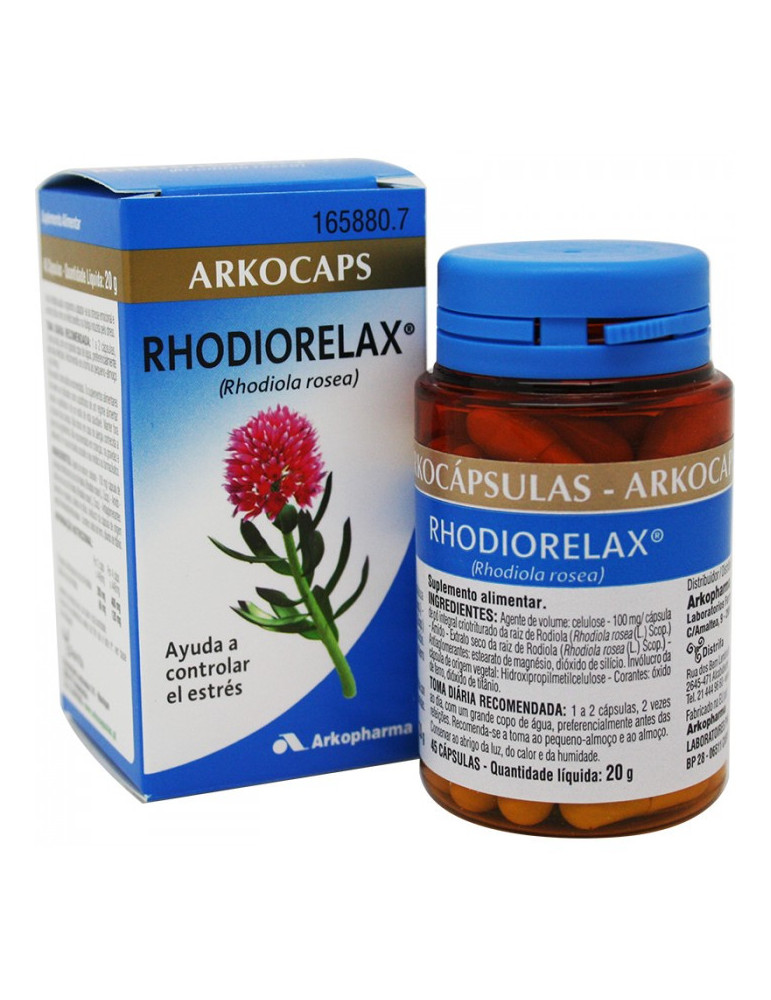 ARKOCASULAS RHODIORELAX RELAJACION 45 CAP 15 A