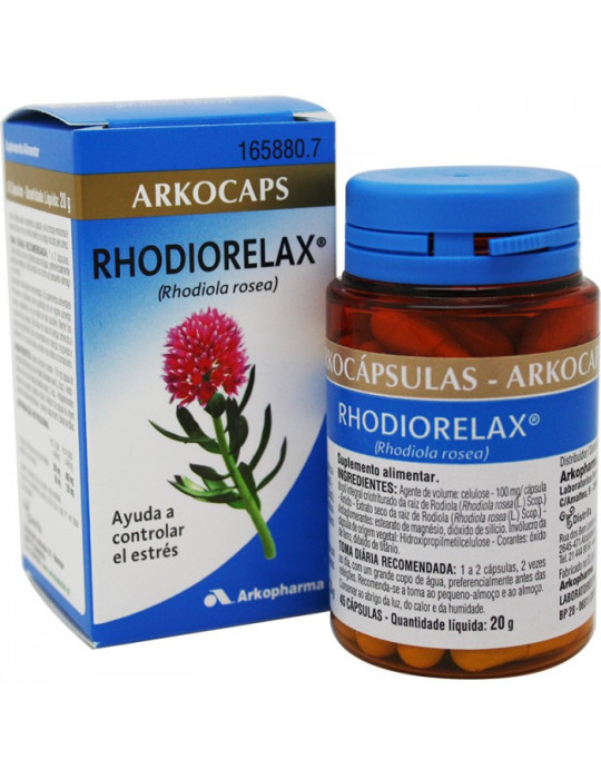 ARKOCASULAS RHODIORELAX RELAJACION 45 CAP 15 A