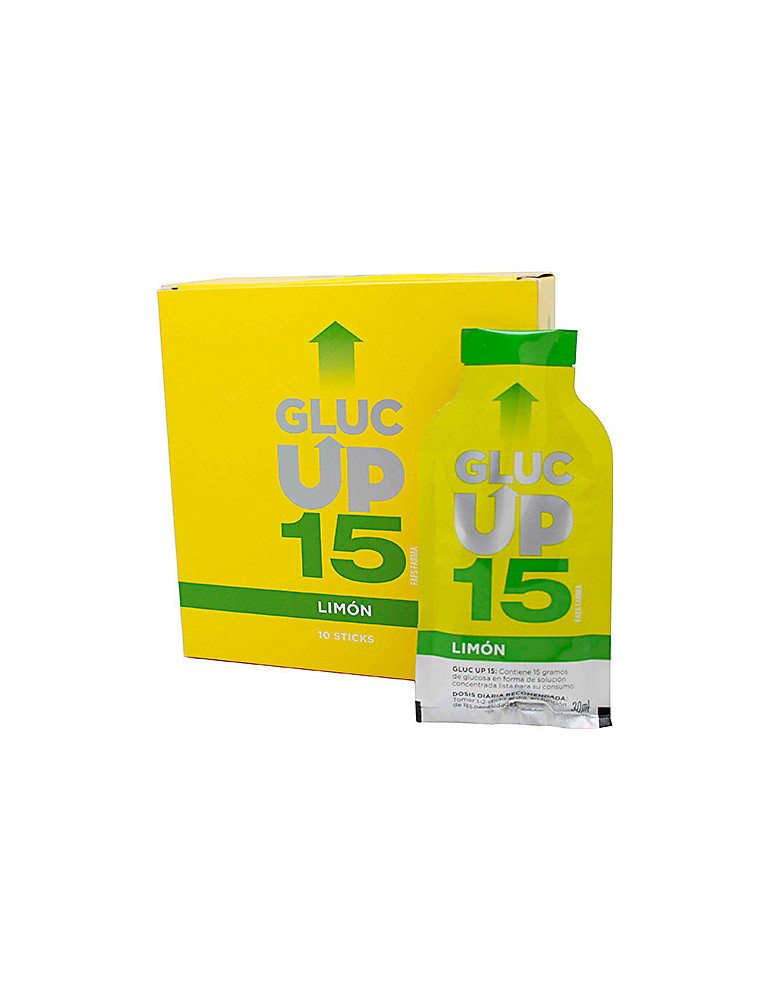 GLUC UP 15 GLUCOSA 20 STICKS