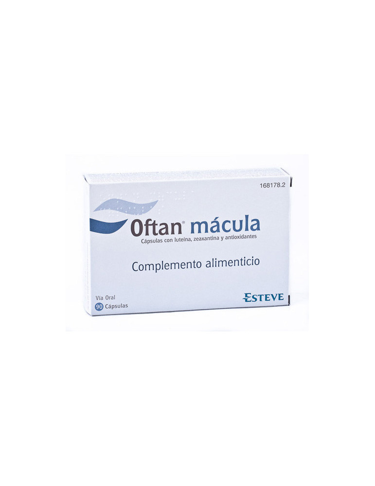 OFTAN MACULA ESTEVE 90 CAPS AZUL