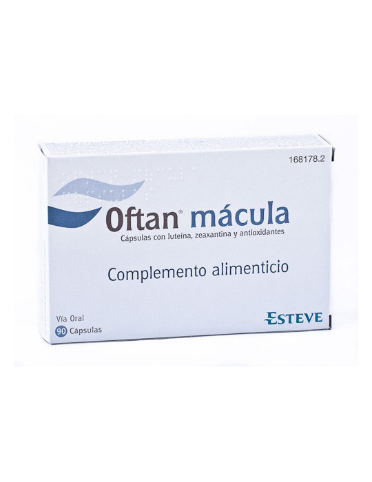 OFTAN MACULA ESTEVE 90 CAPS AZUL