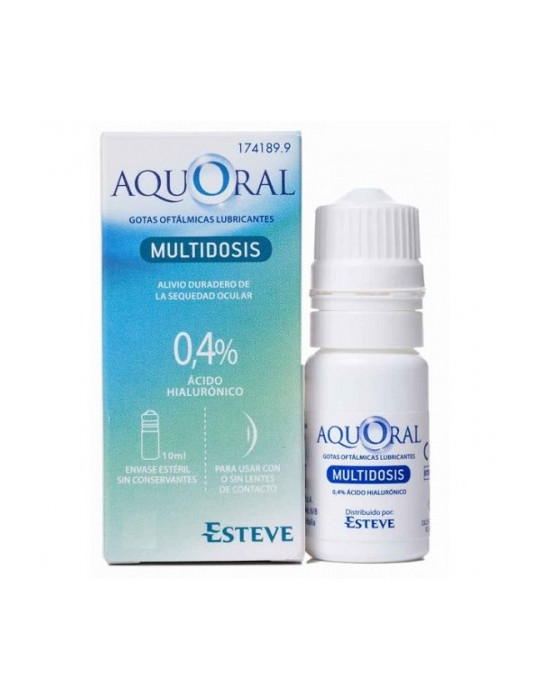 AQUORAL GOTAS OFTALMICAS LUBRI ESTERIL AC FRASCO