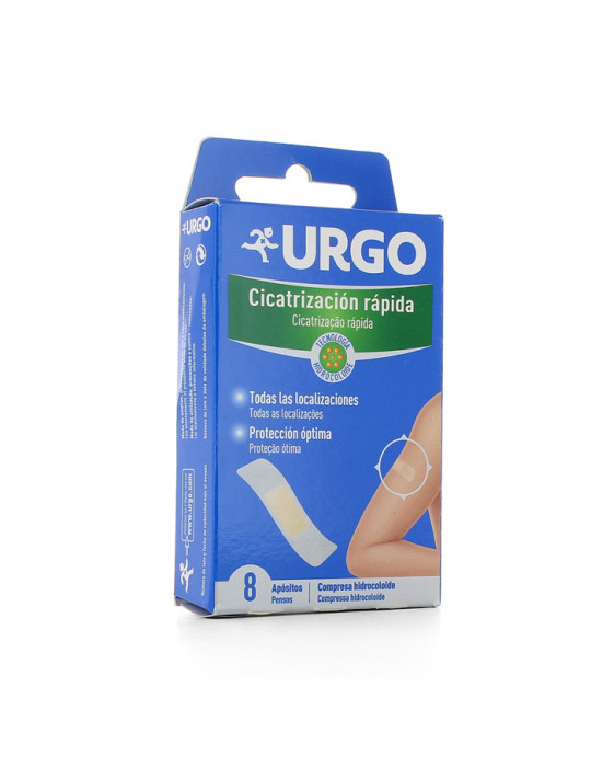 URGO CICATRIZACION RAPIDA HIDROCOLOIDE 8 APOSITO