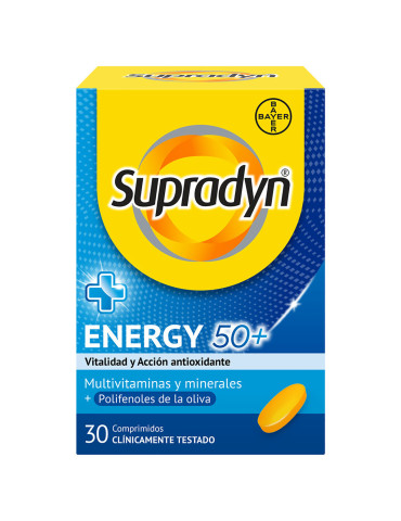 SUPRADYN ACTIVO 50+ ANTIOXIDANTES 30 COMP