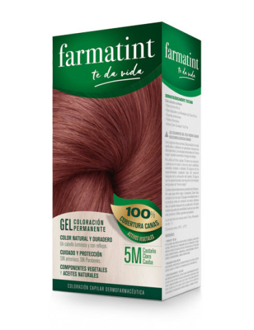FARMATINT 135 ML 5M CASTAÑO CLARO CAOBA