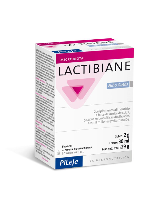 PILEJE LACTIBIANE ENFANT GOTAS 30 ML