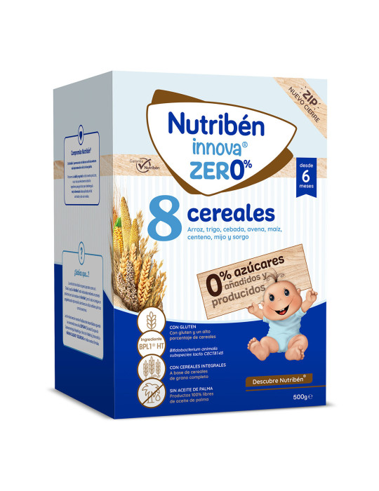 NUTRIBEN INNOVA 8 CEREALES S/L 600G