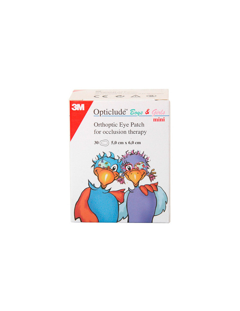OPTICLUDE PARCHES OCULARES IMP MINI CON DIBUJOS