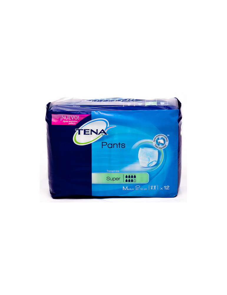 TENA PANTS SUPER MEDIANO 12 UNID