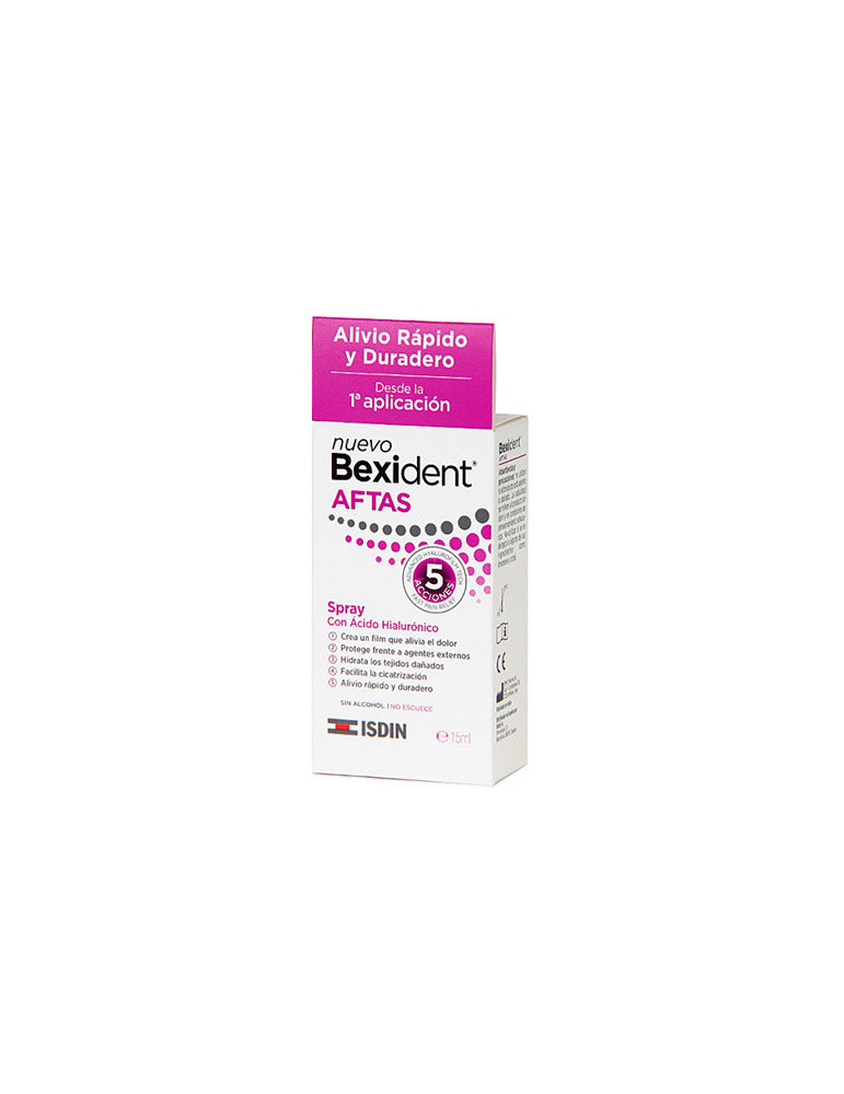 BEXIDENT AFTAS SPRAY BUCAL PROTECTOR 15 ML