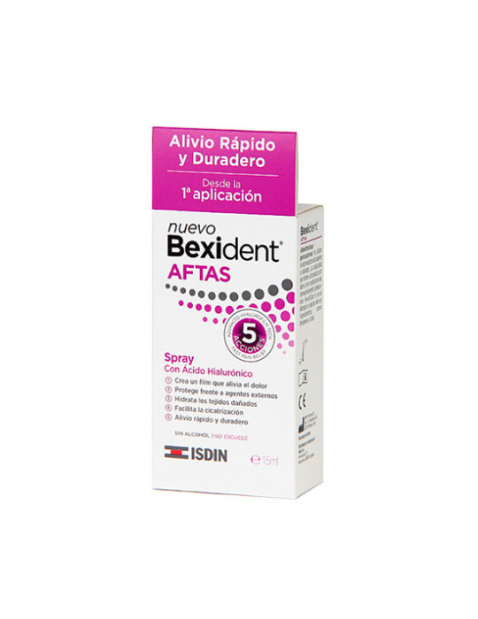 BEXIDENT AFTAS SPRAY BUCAL PROTECTOR 15 ML