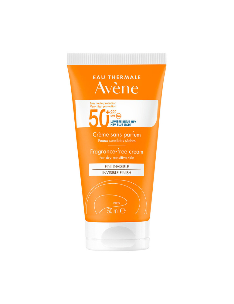 AVENE SOLAR CREMA SPF50+ SIN PERFUME 50ML