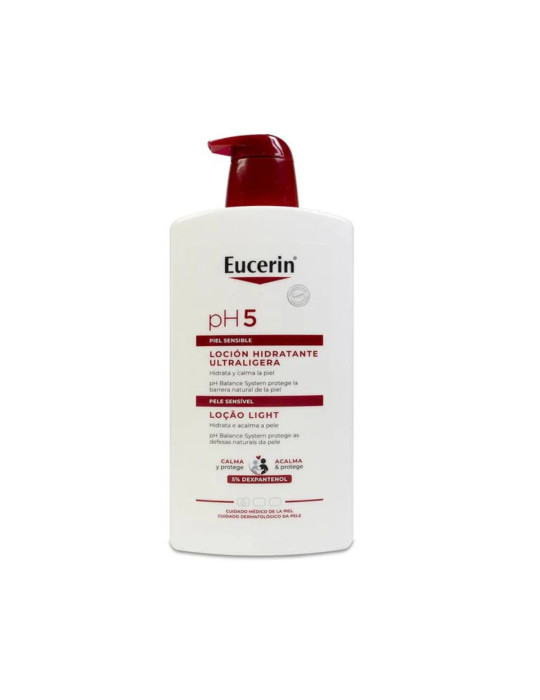 EUCERIN PH5 LOCION HIDRATANTE ULTRALIGERA 1 LITR