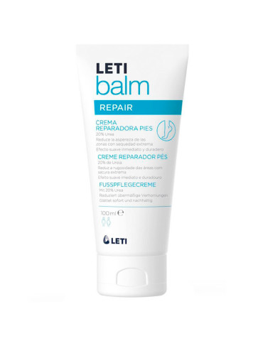 LETIBALM CREMA REPARADORA PARA PIES 20%UREA