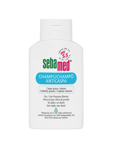SEBAMED CHAMPU ANTICASPA GRASA 400 ML