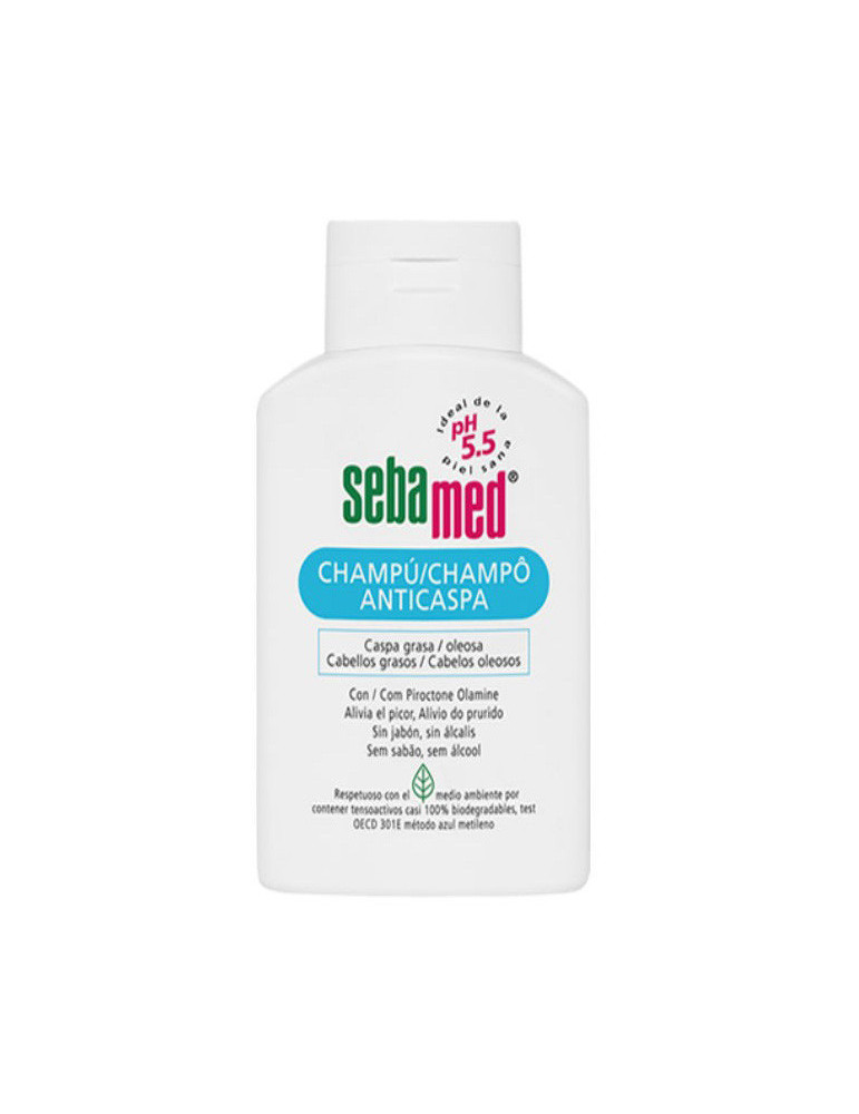 SEBAMED CHAMPU ANTICASPA GRASA 400 ML