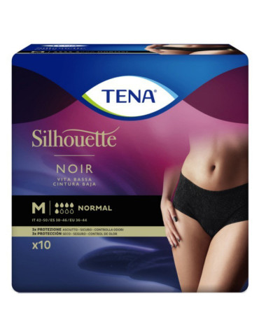 TENA SILHOUETTE CINTURA BAJA BRAGA ABSORB INC OR