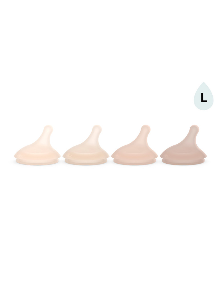 TETINA SILICONA ANTICOLICO SUAVINEX FLUJO L