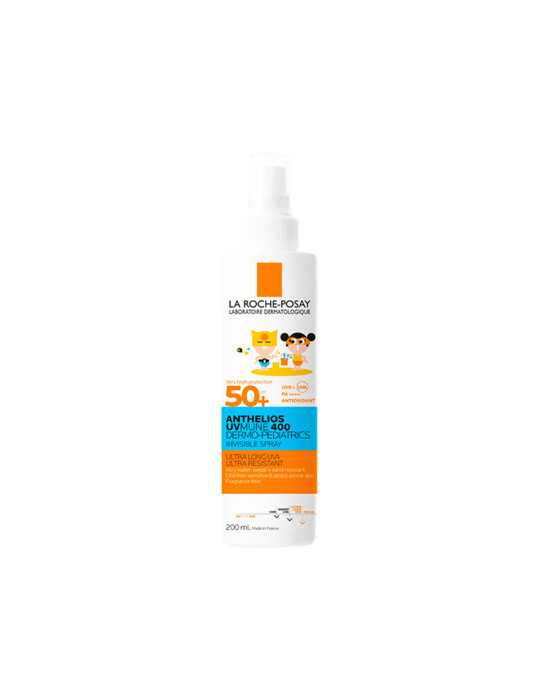 ANTHELIOS 50+ SPRAY NIÑOS INVISIBLE 200ML