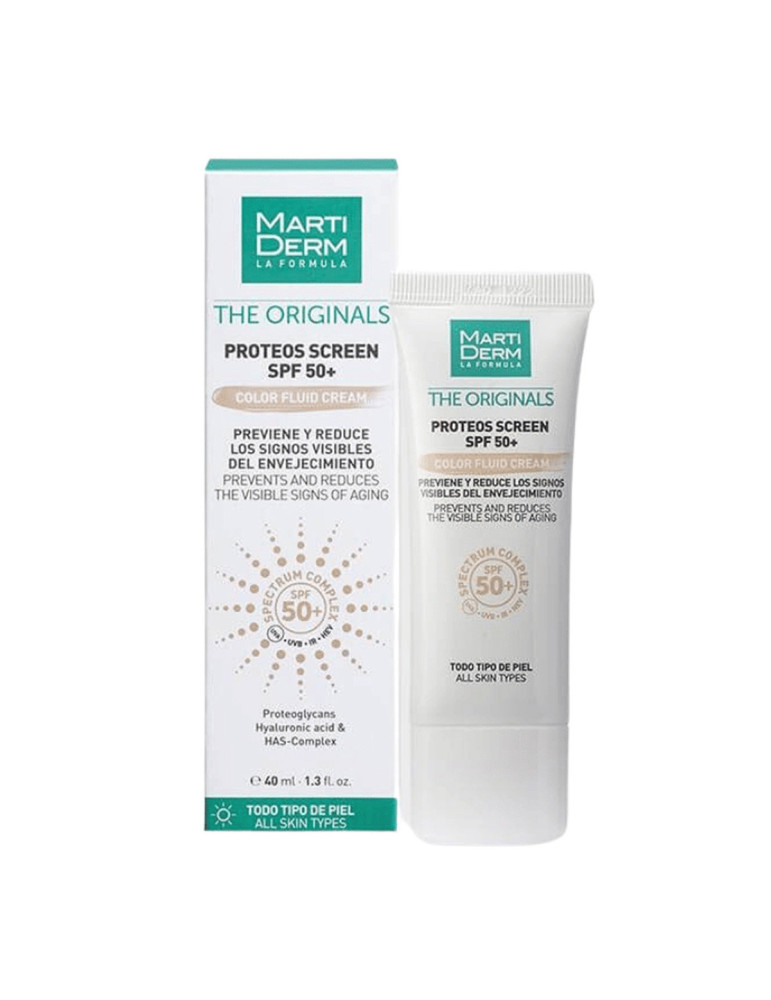 MARTIDERM PROTEOS SCREEN SPF50+ COLOR FLUID 40 M
