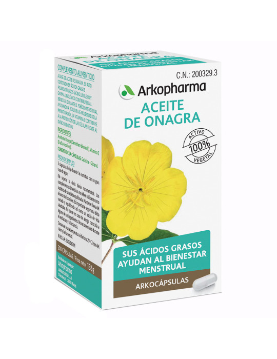 ARKOCAPS ACEITE ONAGRA 200 CAPS