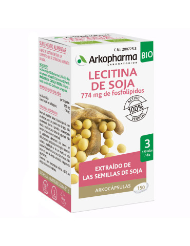 ARKOCAPS LECITINA SOJA 200 CAPS