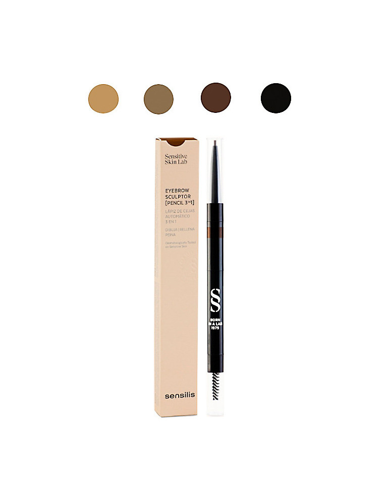 SENSILIS EYEBROW SCULPTOR LAPIZ 3 EN 1 TAUPE