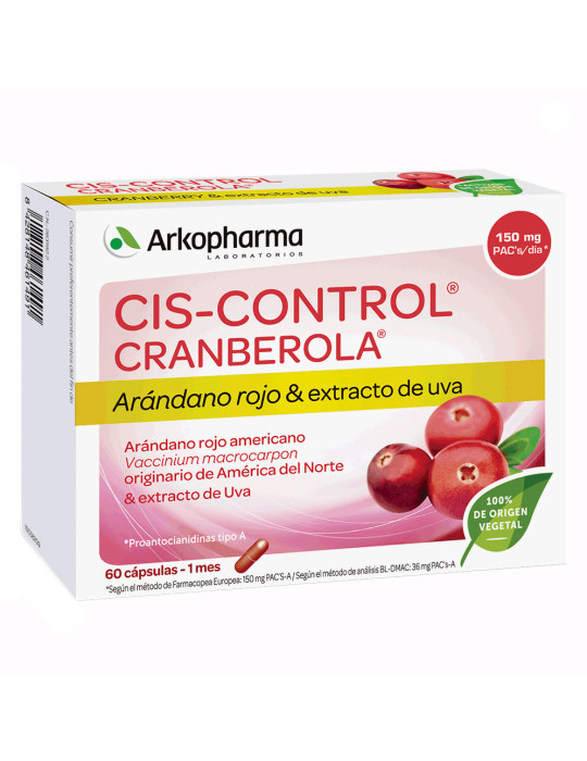 CRANBEROLA CISCONTROL ARANDANO 60 CAP