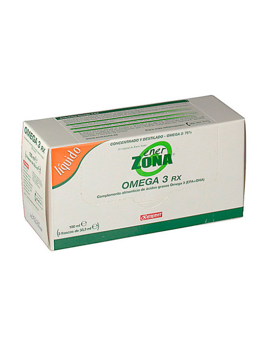 ENERZONA OMEGA 3RX ACEITE PESCADO 3X33.3ML