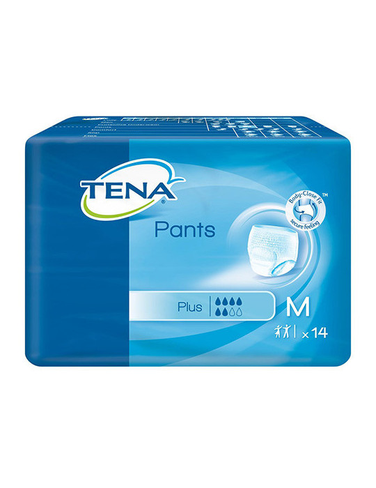 TENA PANTS PLUS MEDIANO 14 UNID