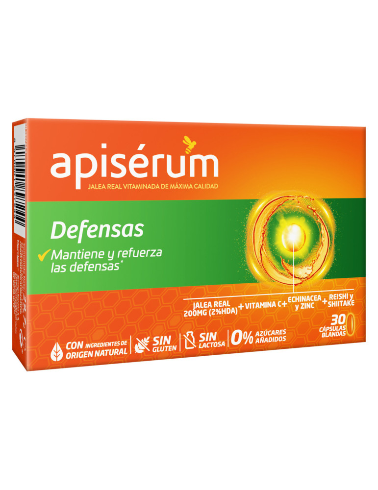 APISERUM DEFENSAS 30 CAPSULAS BLANDAS