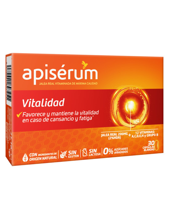 APISERUM ENERGIA VITAMAX 18 VIALES