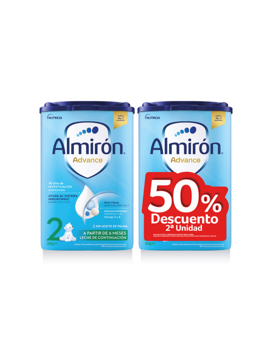 ALMIRON 2 ADVANCE PRONUTRA POLVO 800 G X2 PACK