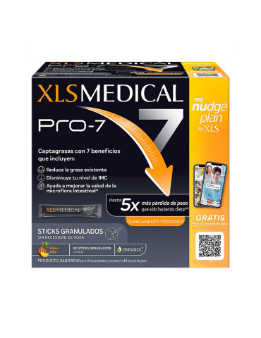XLS MEDICAL PRO-7 90 STICKS SABOR PIÑA