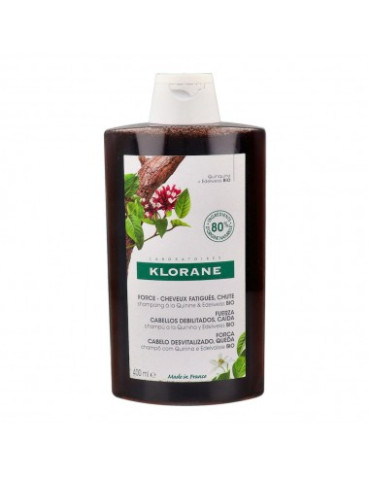 KLORANE CHAMP+ A LA QUININA & EDELWEISS BIO 400