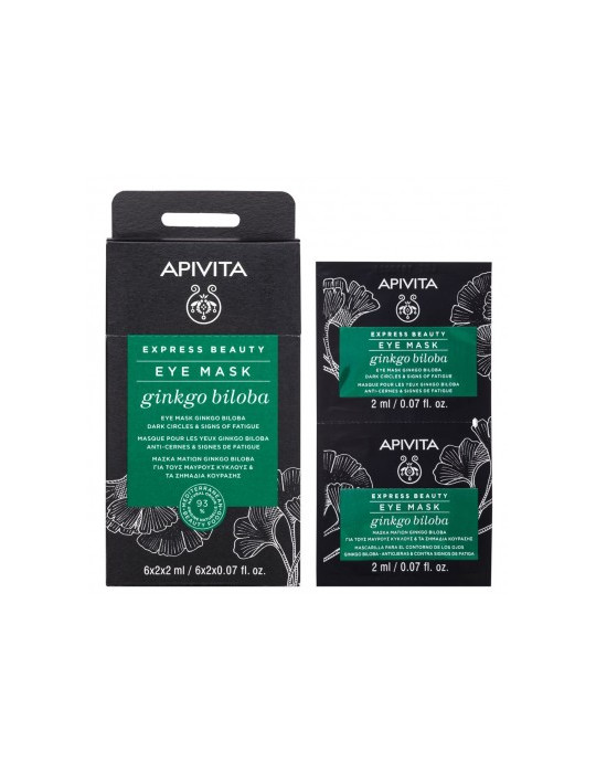 APIVITA EXPRESS MASCARILLA ARCILLA VERDE 6 UDS