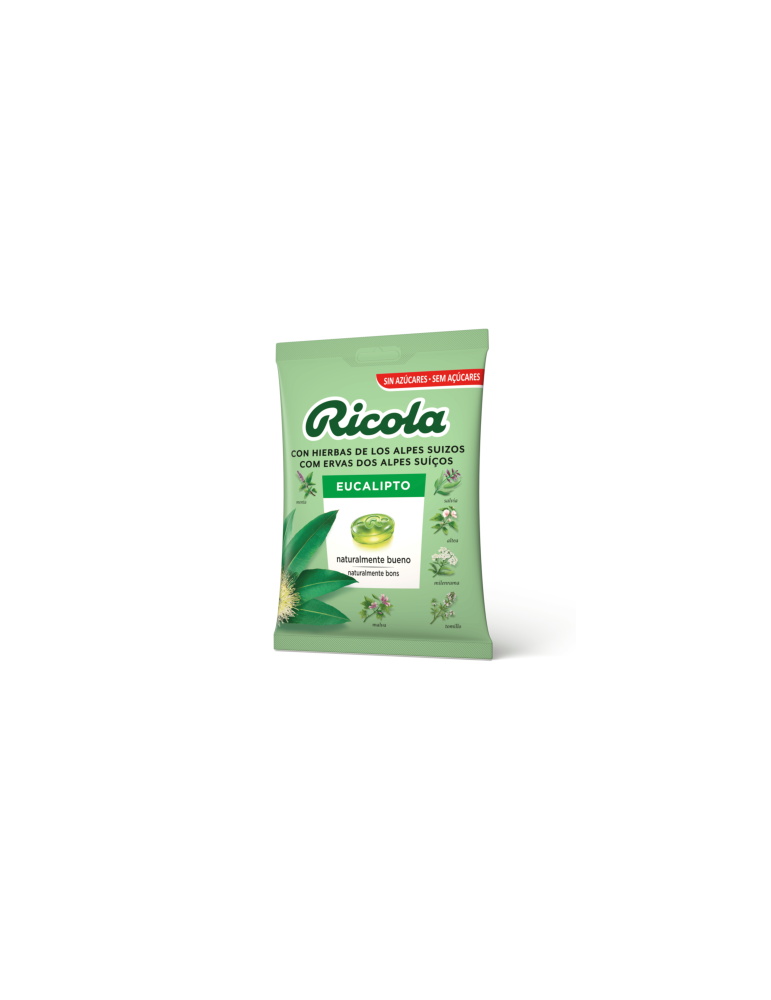 RICOLA CARAMELOS SIN AZUCAR EUCALIPTO CAJA