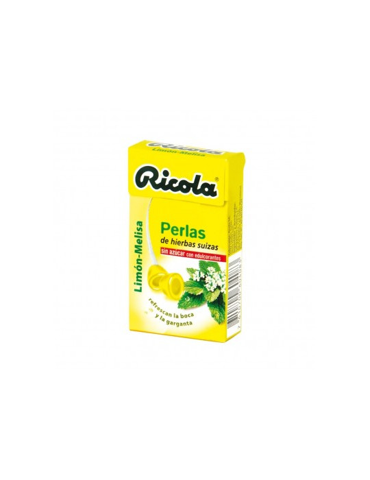 RICOLA PERLAS SIN AZUCAR LIMON MELISA