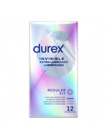 DUREX INVISIBLE EXTRA FINO EXTRA LUBRICADO PRESE