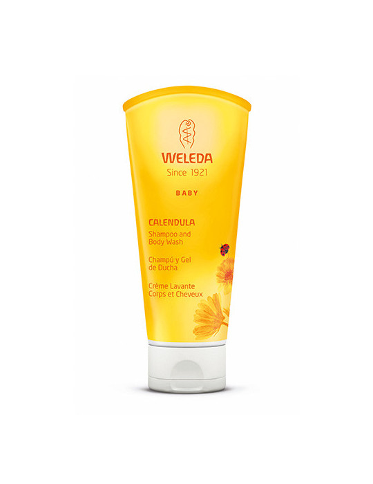 WELEDA CHAMPU Y GEL DE DUCHA CALENDULA 200 ML