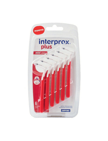 INTERPROX PLUS MINI CONICO 6U ROJO ANGULAR