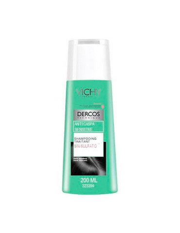 DERCOS TECHNIQUE CHAMPU ANTICASPA SENSIBLE 200 M