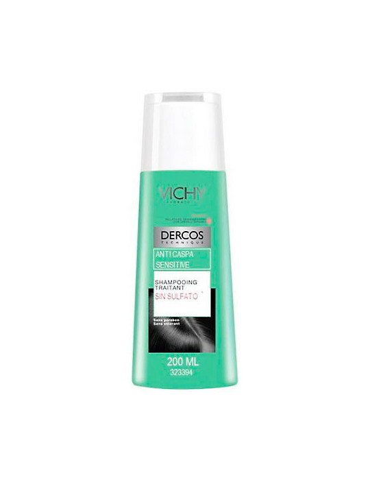 DERCOS TECHNIQUE CHAMPU ANTICASPA SENSIBLE 200 M