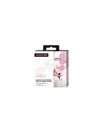 PEZONERA SUAVINEX SILICONA TALLA M 2 U