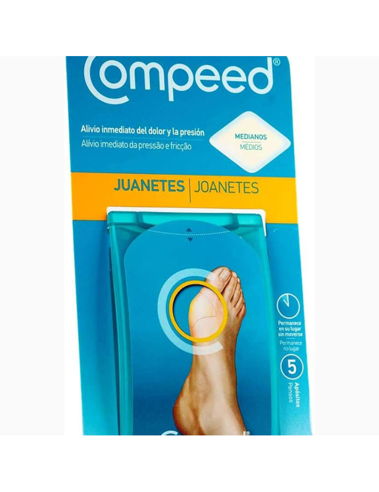 APOSITO COMPEED JUANETES MEDIANOS 5 UNID