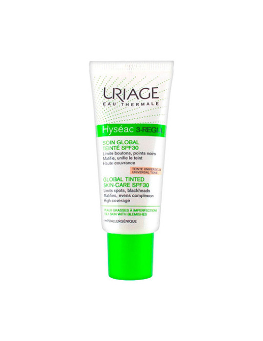 HYSEAC 3 REGUL CUIDADO GLOBAL SPF30 CON COLOR UR